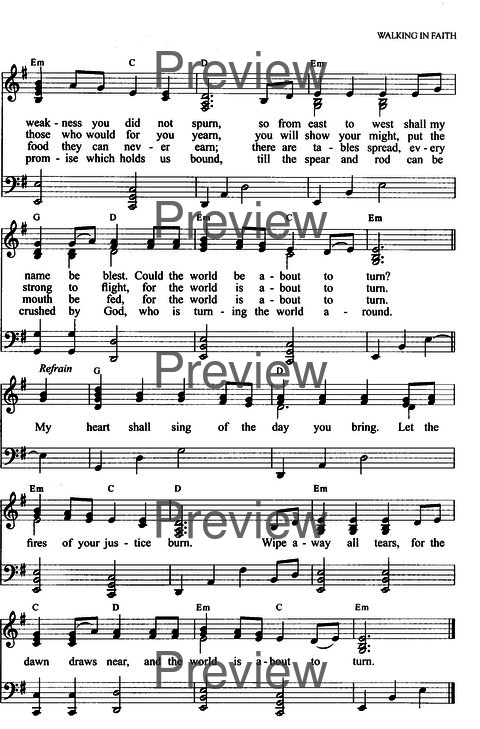 Hymns of Promise: a large print songbook page 93