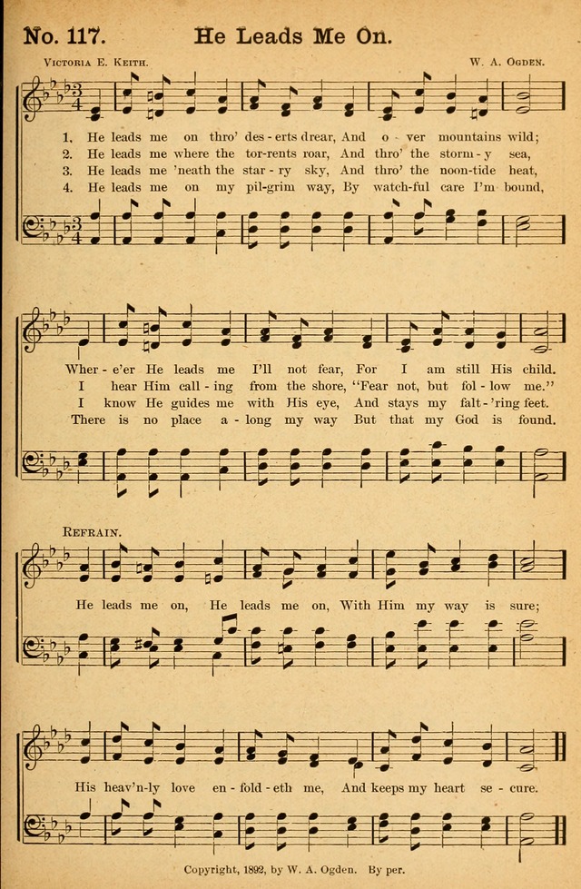 Honey Out of the Rock: a compilation of sacred songs and hymns for use in gospel meetings and other religious services page 126
