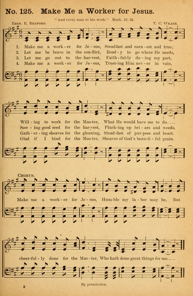 Honey Out of the Rock: a compilation of sacred songs and hymns for use in gospel meetings and other religious services page 134