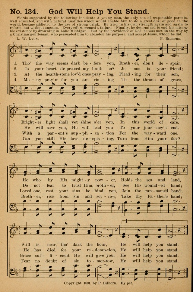 Honey Out of the Rock: a compilation of sacred songs and hymns for use in gospel meetings and other religious services page 143