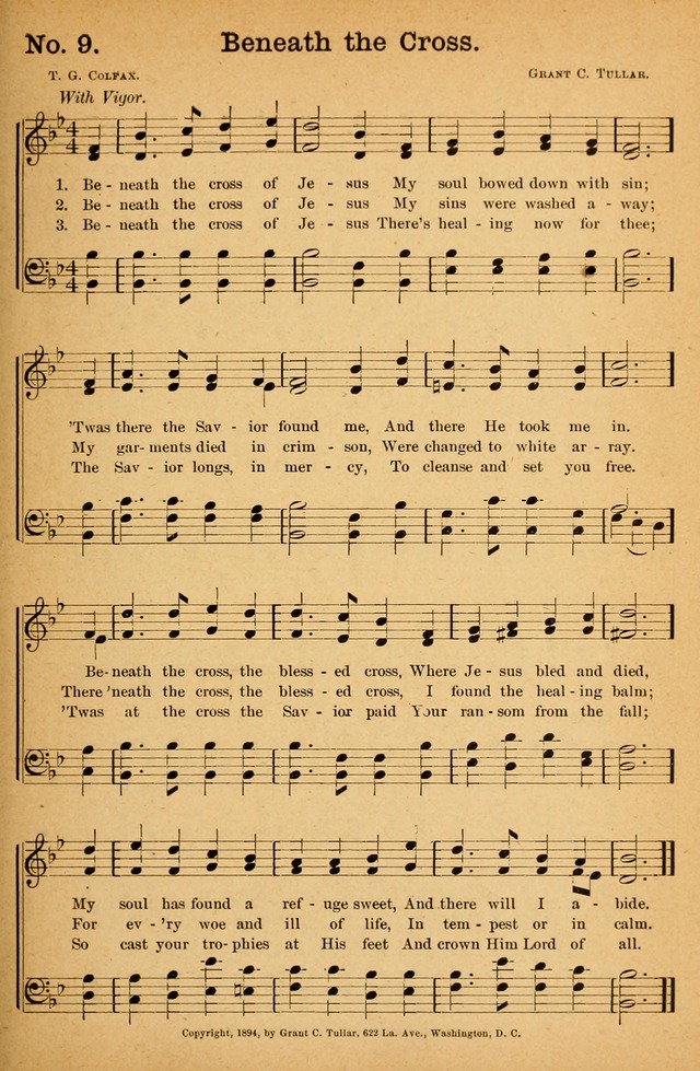 Honey Out of the Rock: a compilation of sacred songs and hymns for use in gospel meetings and other religious services page 16