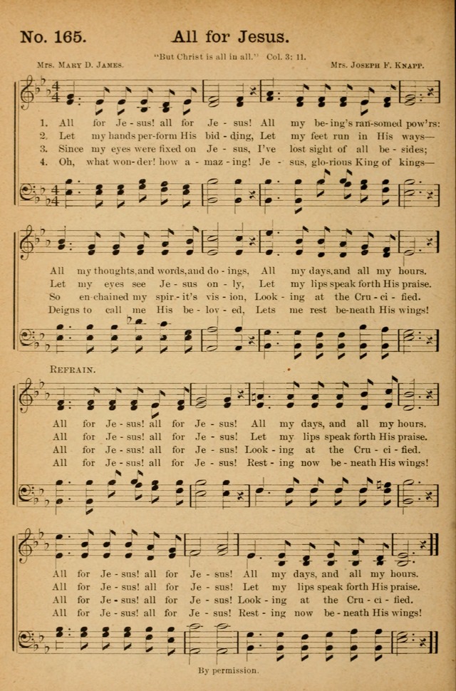 Honey Out of the Rock: a compilation of sacred songs and hymns for use in gospel meetings and other religious services page 173