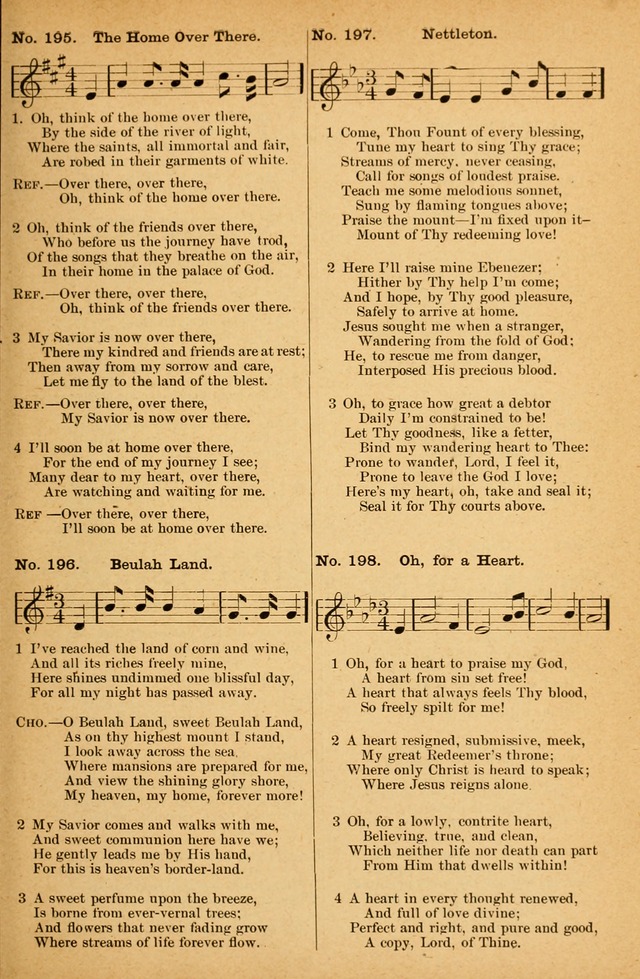 Honey Out of the Rock: a compilation of sacred songs and hymns for use in gospel meetings and other religious services page 192