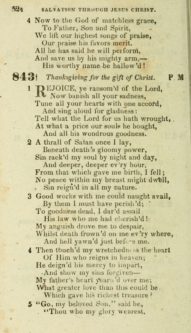 Hymns: original and selected, for public and private worship in the Evangelical Lutheran Church (16th rev. ed.) page 543
