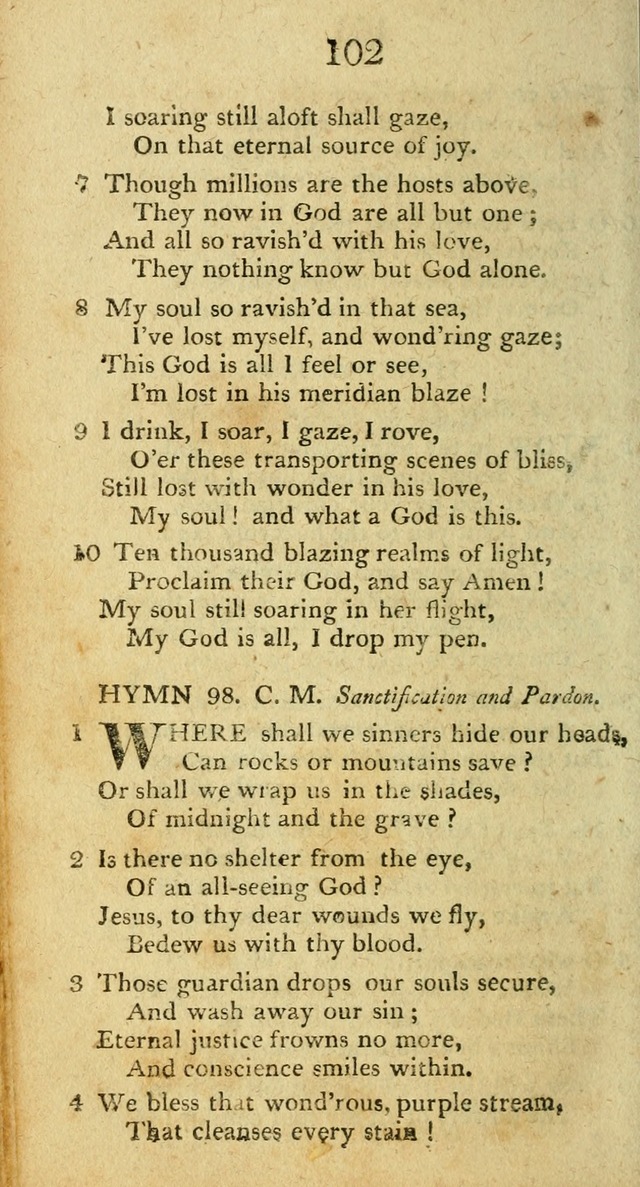 Hymns, Original and  Selected, for the Use of Christians. (5th ed. corr.) page 104
