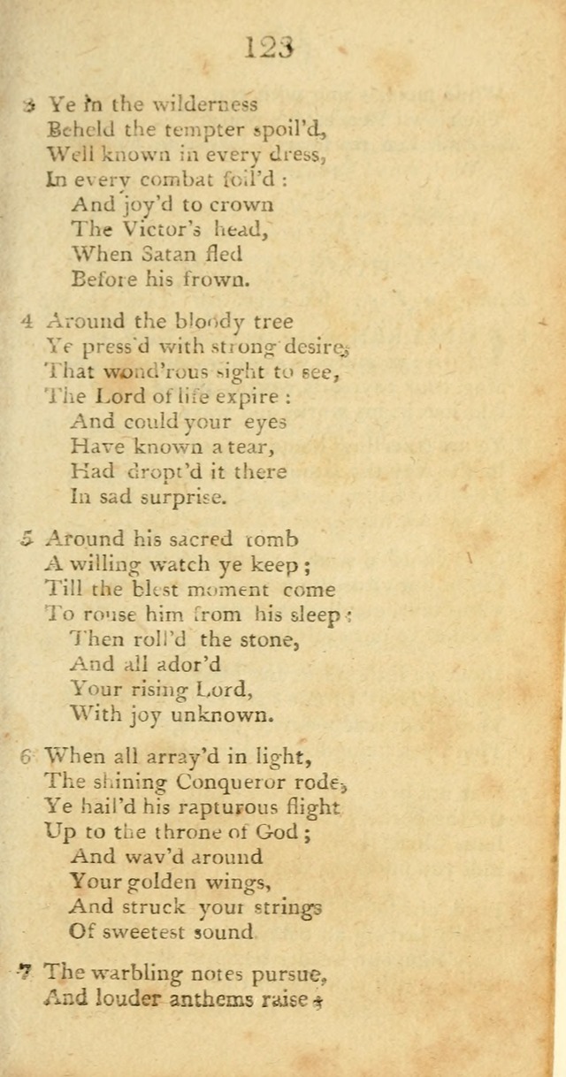 Hymns, Original and  Selected, for the Use of Christians. (5th ed. corr.) page 125