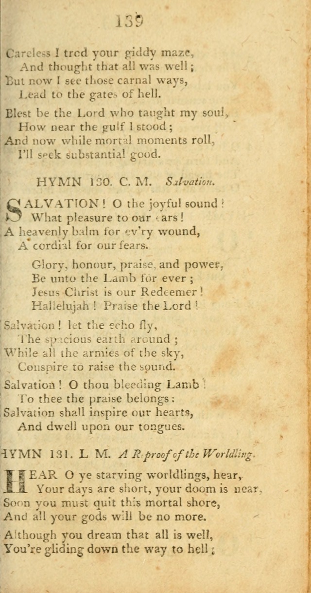 Hymns, Original and  Selected, for the Use of Christians. (5th ed. corr.) page 145