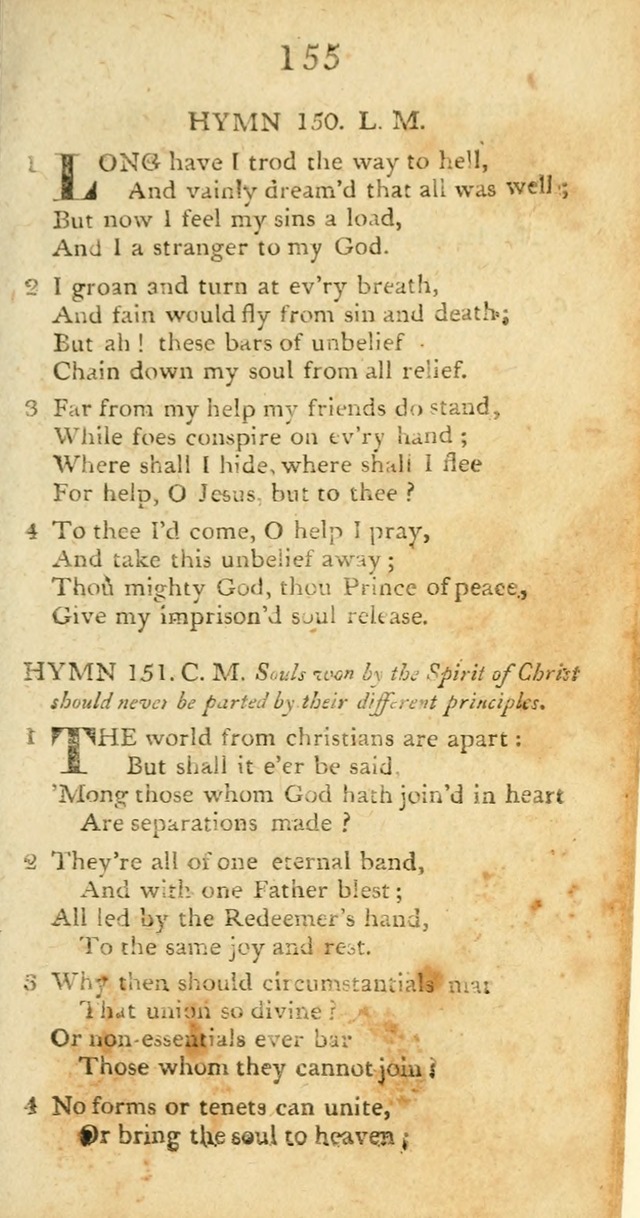 Hymns, Original and  Selected, for the Use of Christians. (5th ed. corr.) page 167
