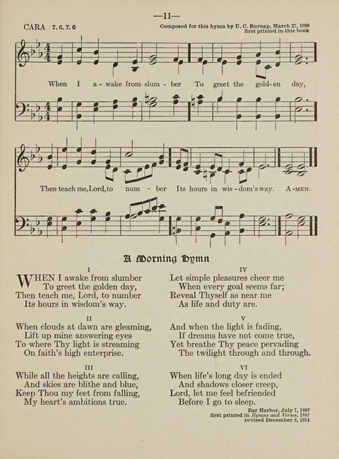 Hymns: original and translated page 1