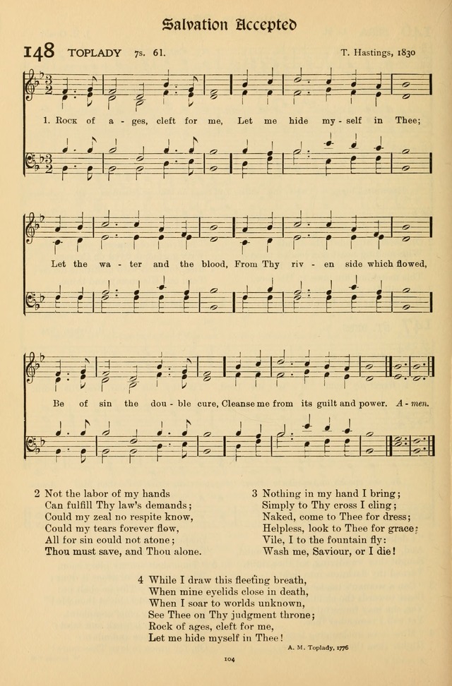 Hymns of Worship and Service (Chapel Ed., 4th ed.) page 108