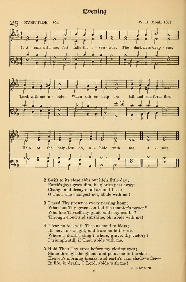 Hymns of Worship and Service (Chapel Ed., 4th ed.) page 20