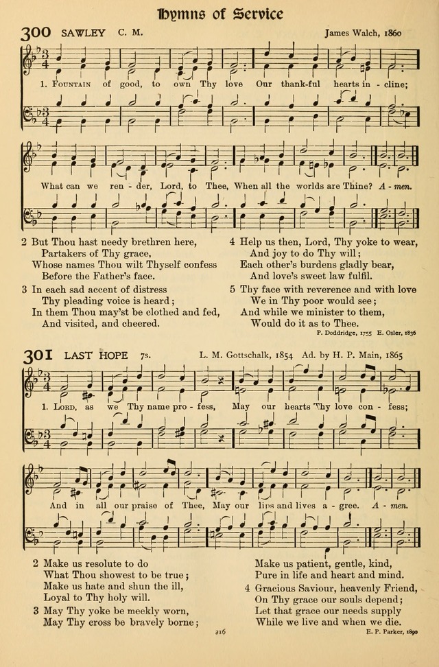 Hymns of Worship and Service (Chapel Ed., 4th ed.) page 220