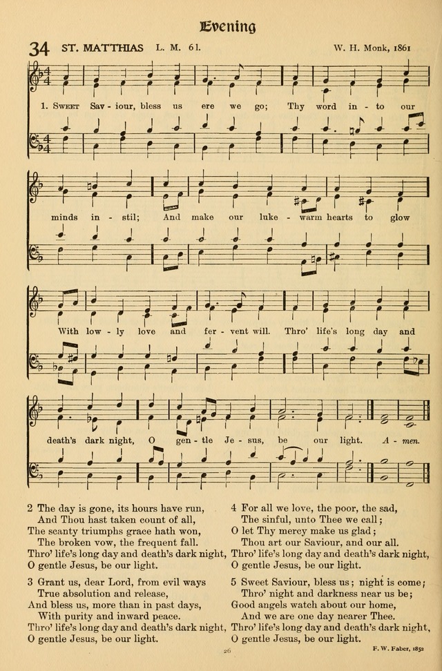 Hymns of Worship and Service (Chapel Ed., 4th ed.) page 28
