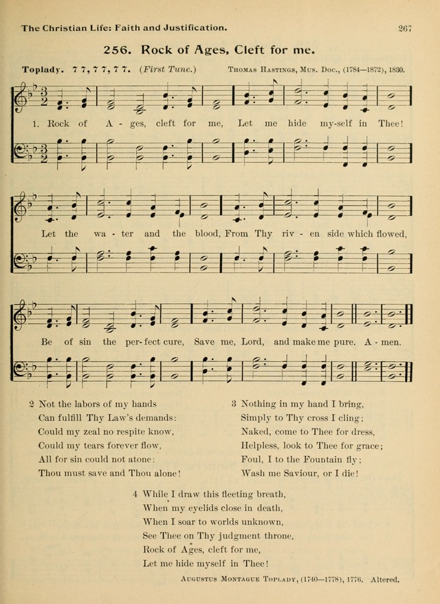 Hymnal and Order of Service: for churches and Sunday-schools page 267