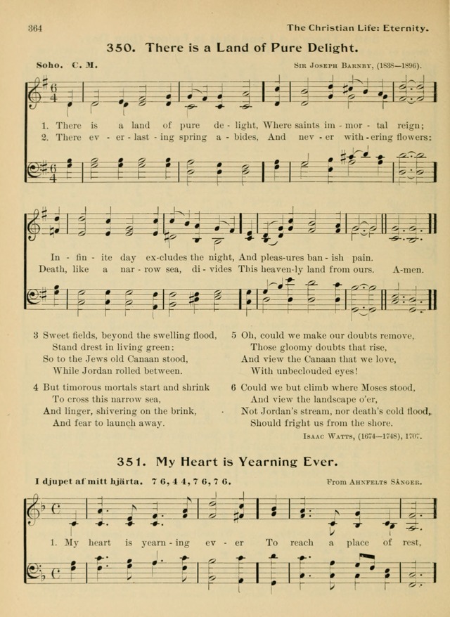 Hymnal and Order of Service: for churches and Sunday-schools page 364