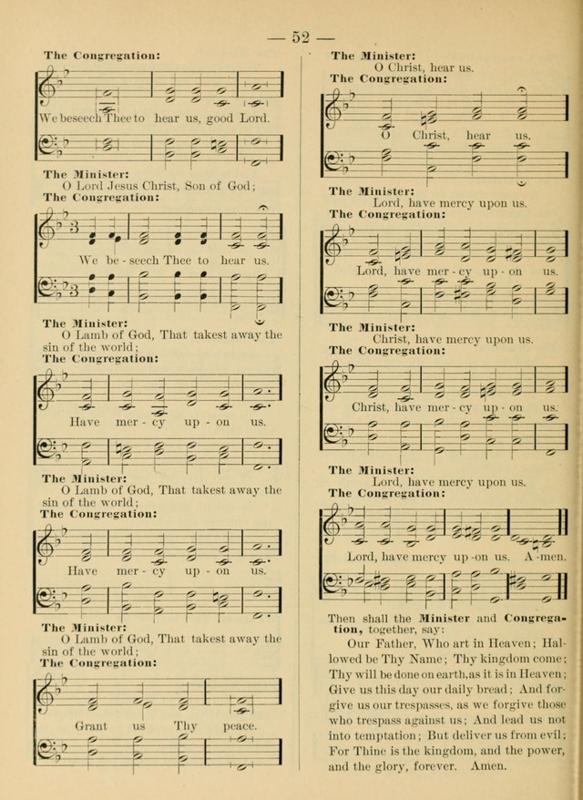 Hymnal and Order of Service: for churches and Sunday-schools page lviii