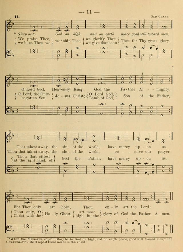 Hymnal and Order of Service: for churches and Sunday-schools page xvii