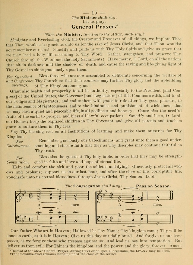 Hymnal and Order of Service: for churches and Sunday-schools page xxi