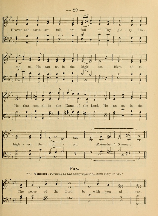 Hymnal and Order of Service: for churches and Sunday-schools page xxxv