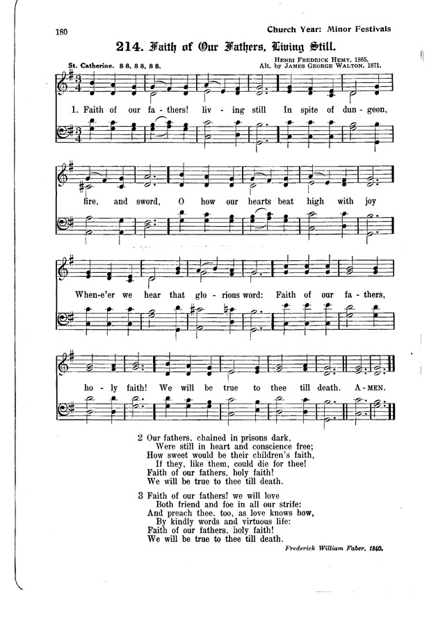The Hymnal and Order of Service page 180