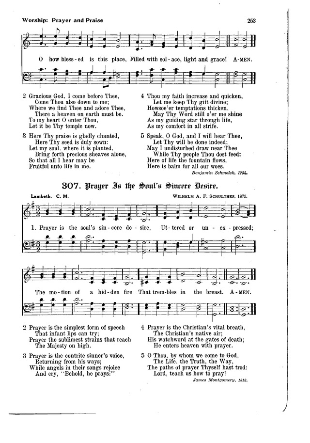 The Hymnal and Order of Service page 253