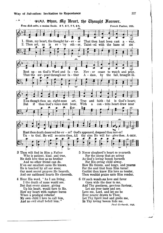 The Hymnal and Order of Service page 329