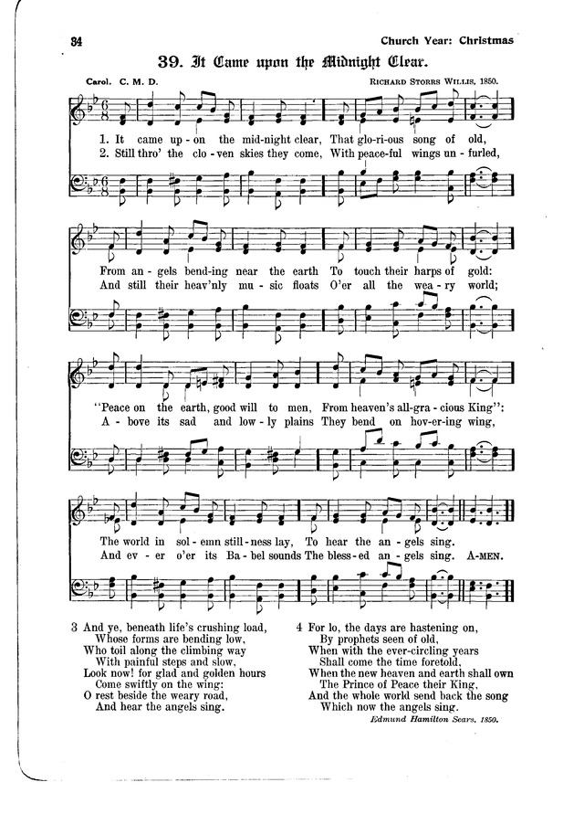 The Hymnal and Order of Service page 34