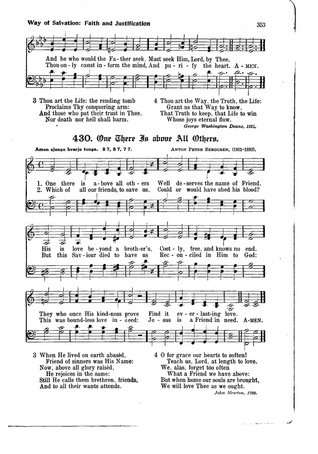 The Hymnal and Order of Service page 353