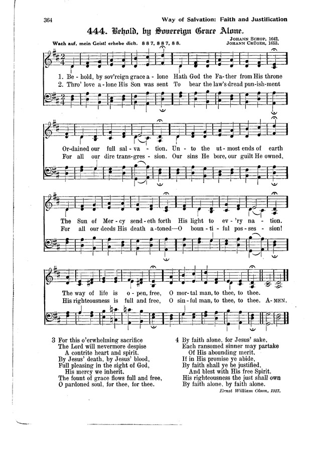 The Hymnal and Order of Service page 364