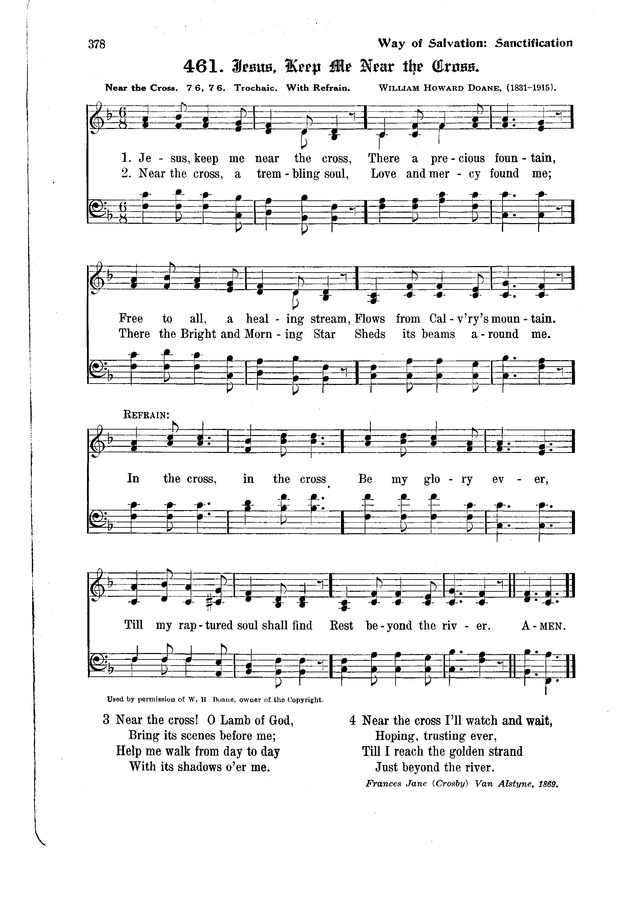 The Hymnal and Order of Service page 378