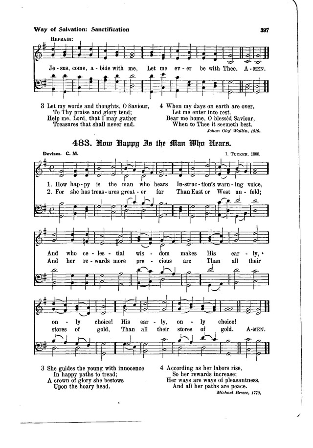 The Hymnal and Order of Service page 397