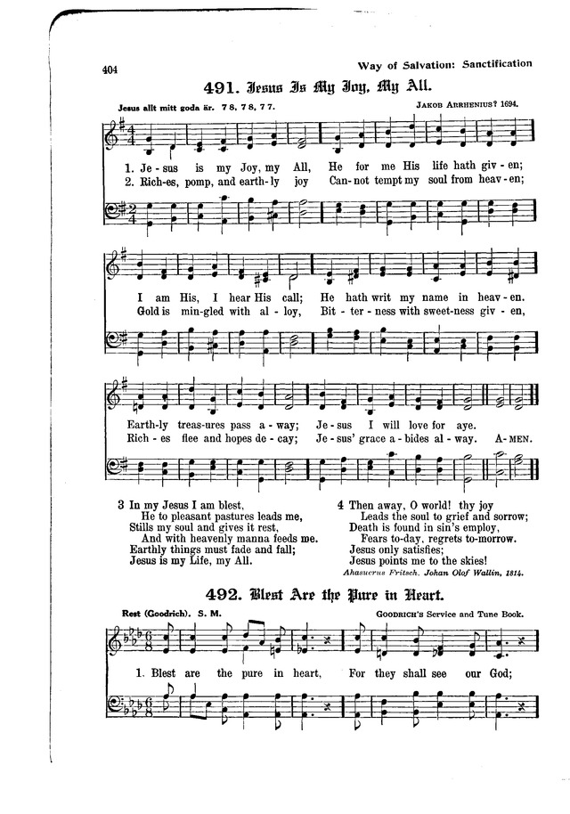 The Hymnal and Order of Service page 404