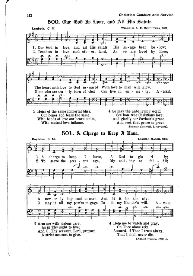 The Hymnal and Order of Service page 412