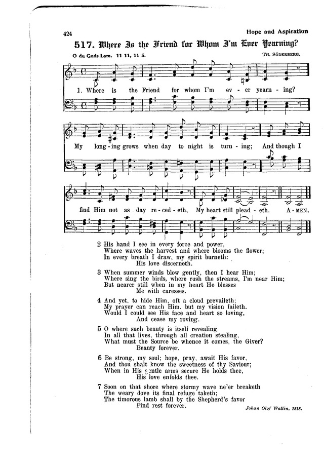 The Hymnal and Order of Service page 424