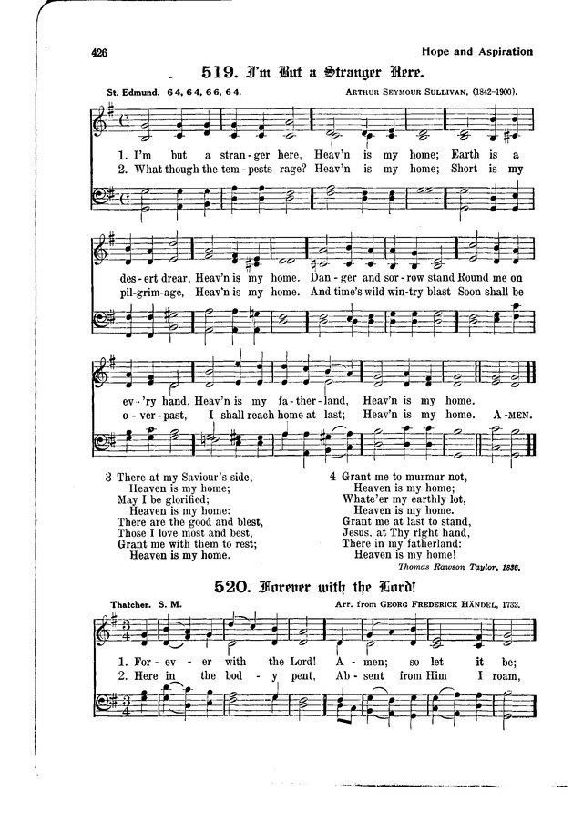 The Hymnal and Order of Service page 426