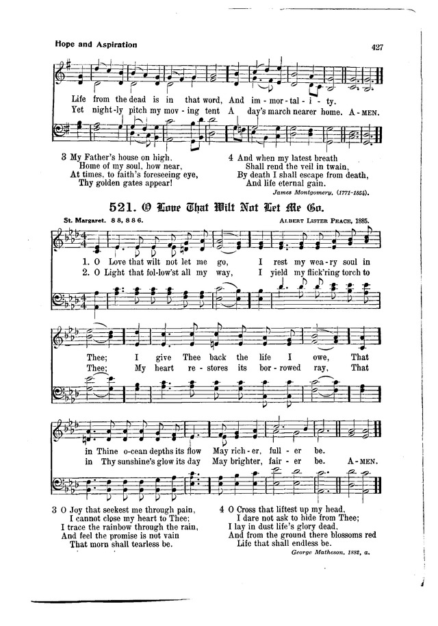 The Hymnal and Order of Service page 427