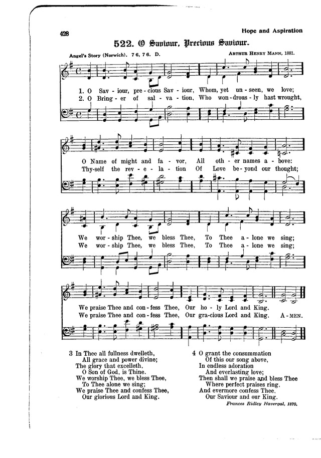 The Hymnal and Order of Service page 428