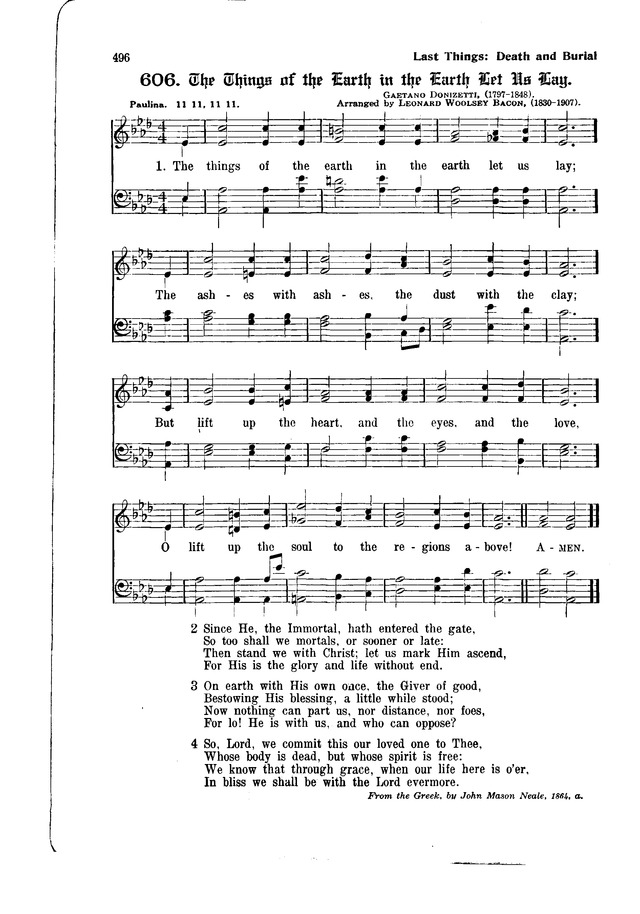 The Hymnal and Order of Service page 496