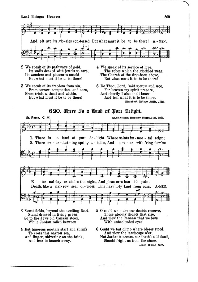 The Hymnal and Order of Service page 509