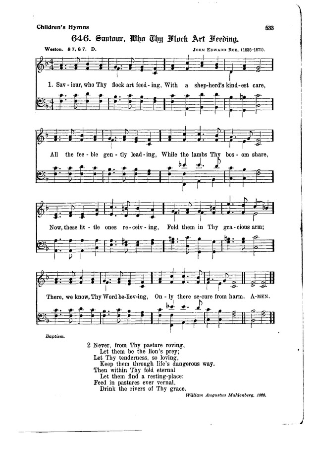 The Hymnal and Order of Service page 533