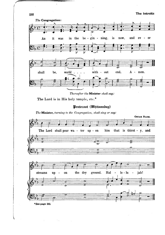 The Hymnal and Order of Service page 588