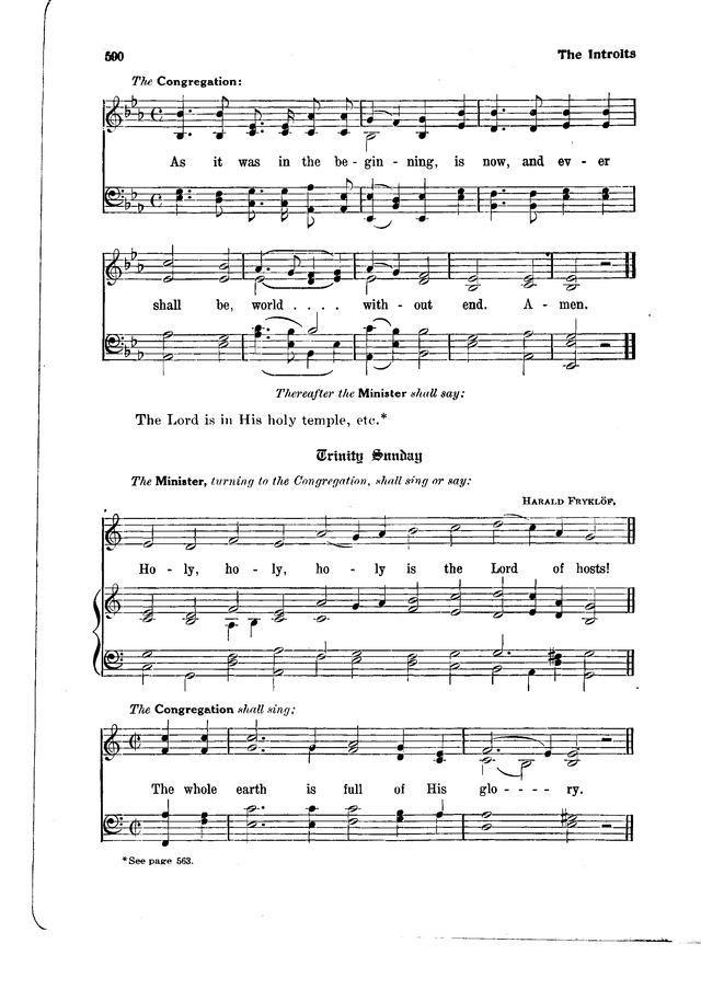 The Hymnal and Order of Service page 590