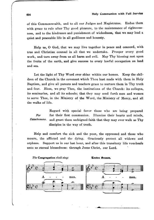 The Hymnal and Order of Service page 604