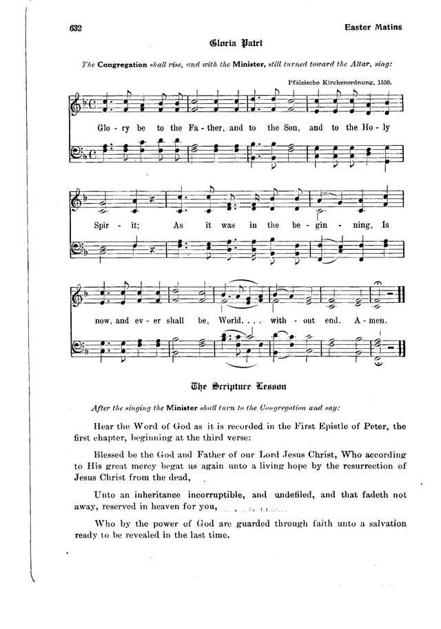 The Hymnal and Order of Service page 632