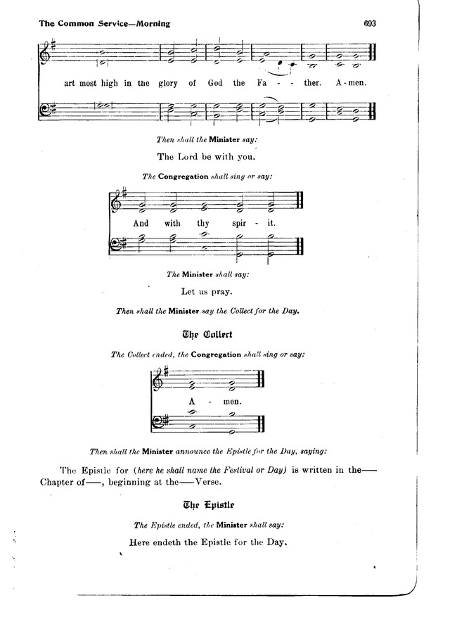 The Hymnal and Order of Service page 693