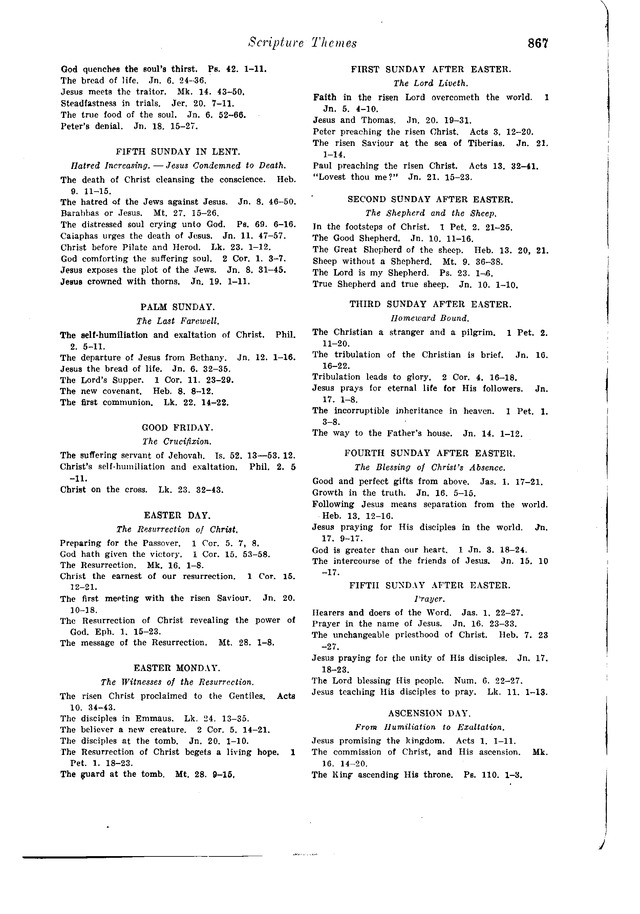 The Hymnal and Order of Service page 869