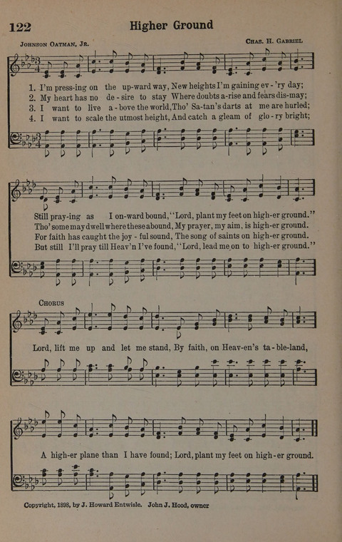 Hymns of Praise Numbers One and Two Combined: for the church and Sunday school page 122