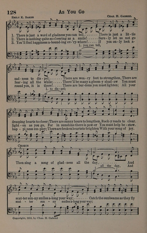 Hymns of Praise Numbers One and Two Combined: for the church and Sunday school page 128