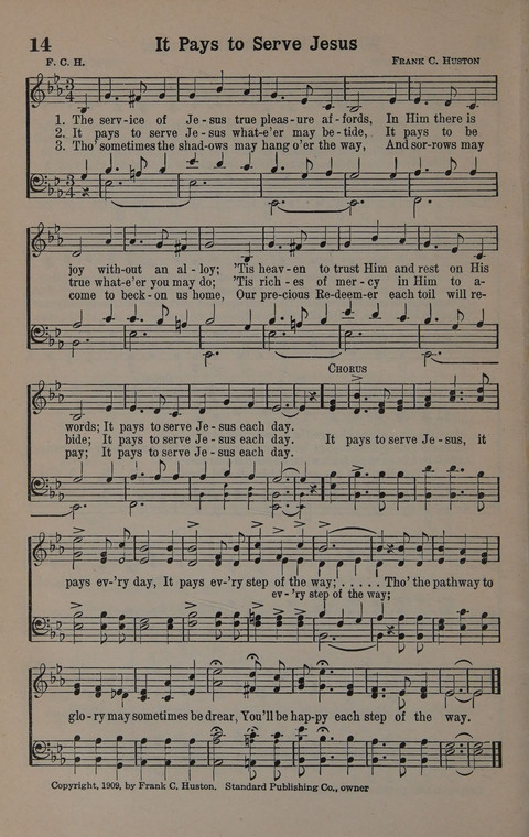 Hymns of Praise Numbers One and Two Combined: for the church and Sunday school page 14