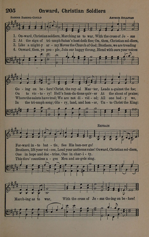 Hymns of Praise Numbers One and Two Combined: for the church and Sunday school page 205